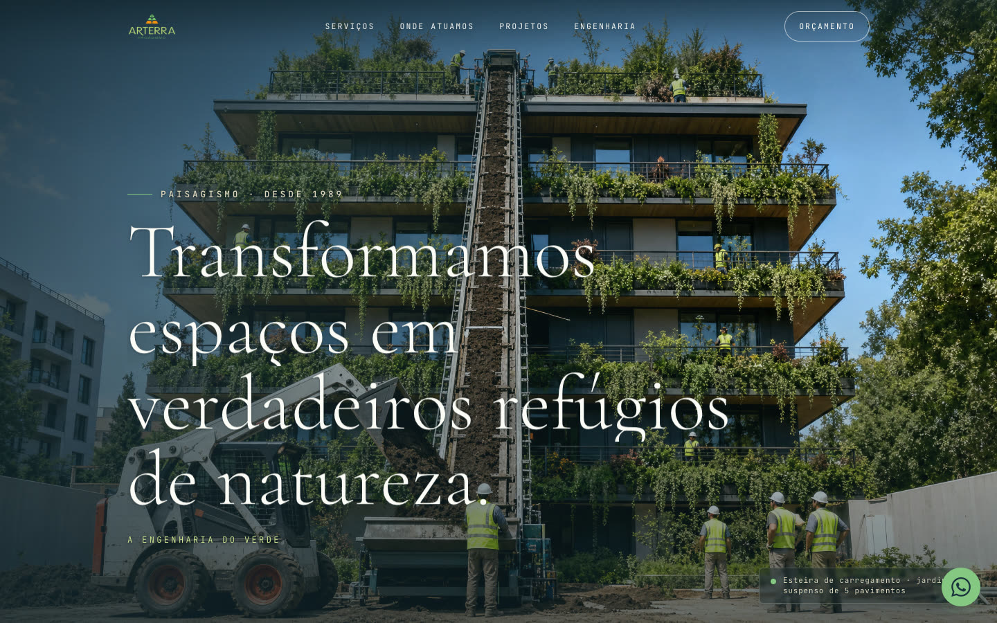 Engenharia cinema / esteira 5 pavimentos