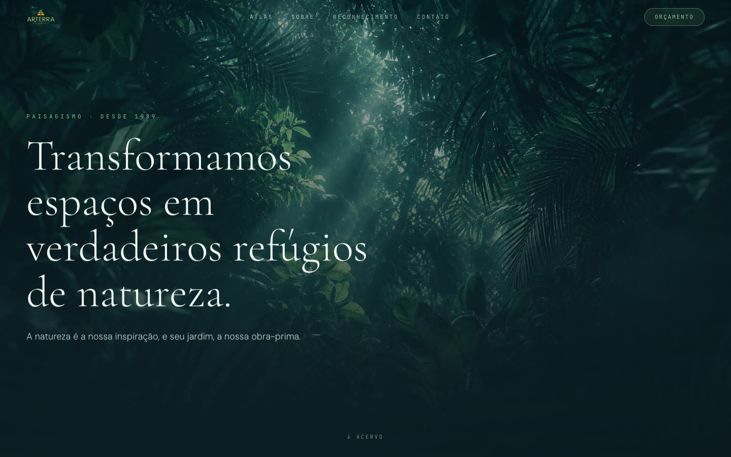 Galeria imersiva / Atlas Vivo